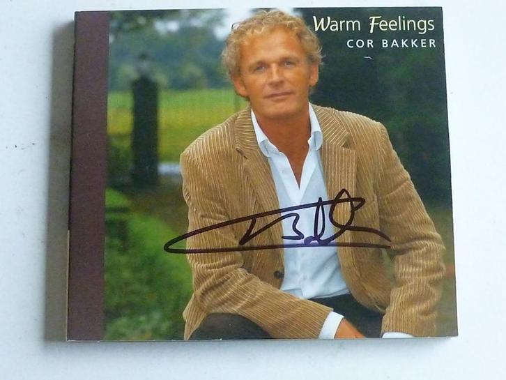 Cor Bakker - Warm Feelings (gesigneerd), Cd's en Dvd's, Cd's | Klassiek, Zo goed als nieuw, Verzenden