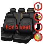 Auto Stoelhoezen Set PU-Leder – Voor en Achterbank, Verzenden, Nieuw