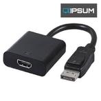 Cablexpert DisplayPort naar HDMI adapter 10cm, Computers en Software, Pc- en Netwerkkabels, Nieuw, Ophalen of Verzenden