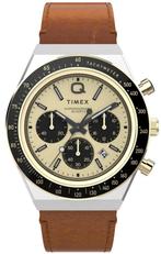 Timex TW2W64400 Q Chronograph horloge, Overige merken, Staal, Verzenden, Polshorloge