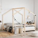 vidaXL Kinderbedframe 2x(80x160) cm massief grenenhout, Kinderen en Baby's, Kinderkamer | Bedden, Verzenden, Nieuw