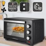 Mini oven - Vrijstaand - 30 Liter - 1600W - Zwart - Jago®, Witgoed en Apparatuur, Verzenden, Zo goed als nieuw