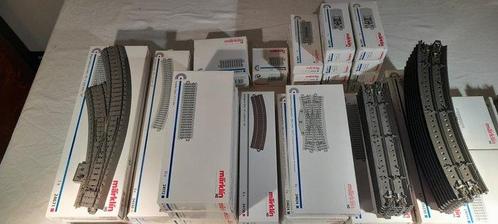 Märklin H0 - Modeltreinsporen (166) - Compleet set met rails, Hobby en Vrije tijd, Modeltreinen | H0