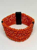 Koraal - Zilver - Armband - Koraalarmband, Verzamelen, Mineralen en Fossielen