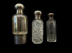 Parfumfles (3) - Koper, Kristal, Zilver - Flesjes met