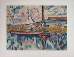 Maurice De Vlaminck (1876-1958) - La Seine vers Chatou, Antiek en Kunst
