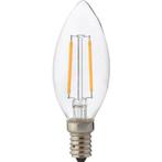 LED Lamp - Kaarslamp - Filament - E14 Fitting - 2W - 4200K, Huis en Inrichting, Lampen | Losse lampen, Nieuw, Ophalen of Verzenden