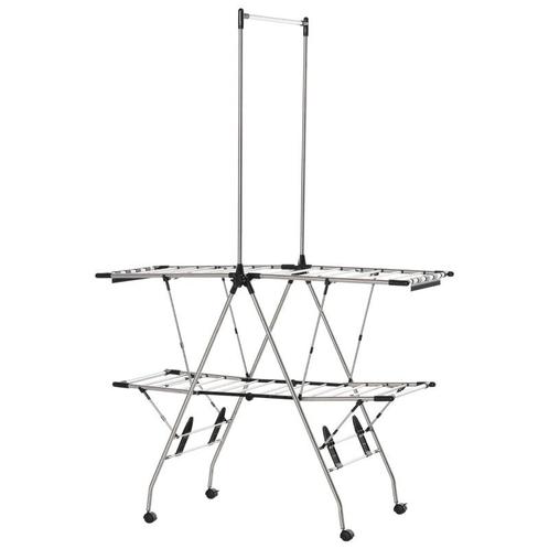 Kledingrek, Wasdroger, Wasrek, Vleugelwasdroger Met Telescop, Tuin en Terras, Droogmolens en Wasrekken, Nieuw, Verzenden