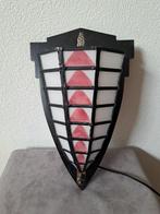 Amsterdamse School Art Deco - Wandlamp - Eik