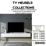 Enmod Tv Meubels, Verzenden, 150 tot 200 cm, Nieuw, Minder dan 100 cm