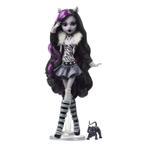 Monster High Reel Drama Doll Clawdeen Wolf in Black And W..., Kinderen en Baby's, Speelgoed | Poppen, Verzenden, Zo goed als nieuw