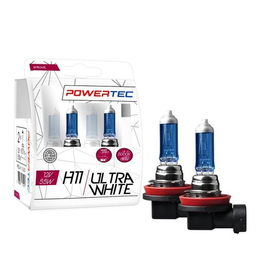 Powertec H11 12V - UltraWhite - Set, Auto-onderdelen, Verlichting, Nieuw, Alfa Romeo, Amerikaanse onderdelen, Audi, BMW, Citroën