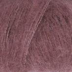 DROPS Kid-Silk Uni Colour - 31 mauve - Mohair Garen, Hobby en Vrije tijd, Ophalen of Verzenden, Nieuw