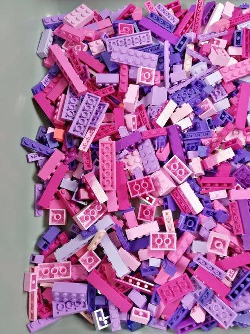 Lego - geen serie - Partij van 1000 rosé tot paarse, Kinderen en Baby's, Speelgoed | Duplo en Lego