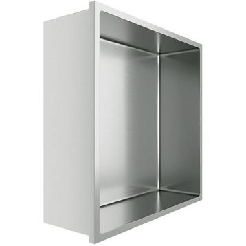 Inbouwnis - Leoni Nima - 30x30x10cm - RVS beschikbaar voor biedingen