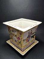 Famille Rose Jardiniere - Porselein - China - Eind 20e eeuw, Antiek en Kunst