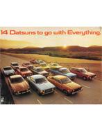 1976 DATSUN PROGRAMMA BROCHURE ENGELS (USA), Nieuw, Nissan, Author