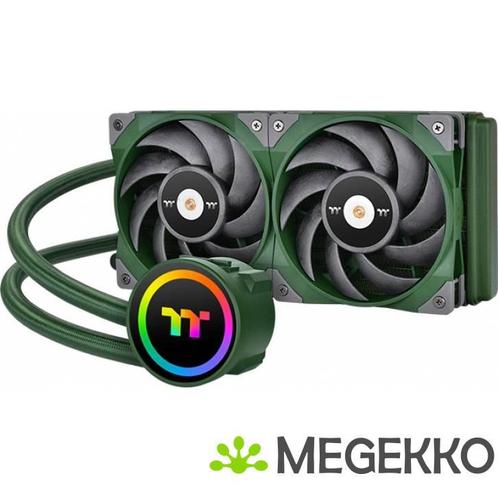 Thermaltake Toughliquid 240 ARGB Sync Racing Green, Computers en Software, Computerkoelers, Nieuw, Verzenden