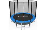 Blauwe Trampoline 305cm m. Net - Familie Deal - Retourdea..., Ophalen of Verzenden, Nieuw