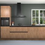 Astoria eiken greeploze keuken Antwerpen 21546, Huis en Inrichting, Keuken | Complete keukens, Verzenden, Nieuw