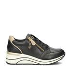 Remonte lage sneakers voor dames in het Zwart, Verzenden, Zwart, Sneakers of Gympen, Nieuw