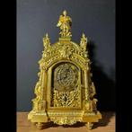 Staande klok -  Antiek Verguld brons - 1850-1900, Antiek en Kunst, Antiek | Klokken