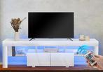 Modern TV-standaard 160 cm – Hoogglans met LED en Opbergruim, Verzenden, Nieuw