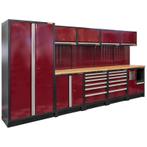 Complete werkplaatsinrichting, werkbank houten blad,, Ophalen of Verzenden, Nieuw