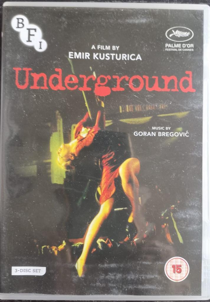 Underground - 3 disc (Emir Kusturica) Gratis verzenden, Cd's en Dvd's, Dvd's | Tv en Series, Zo goed als nieuw, Overige genres