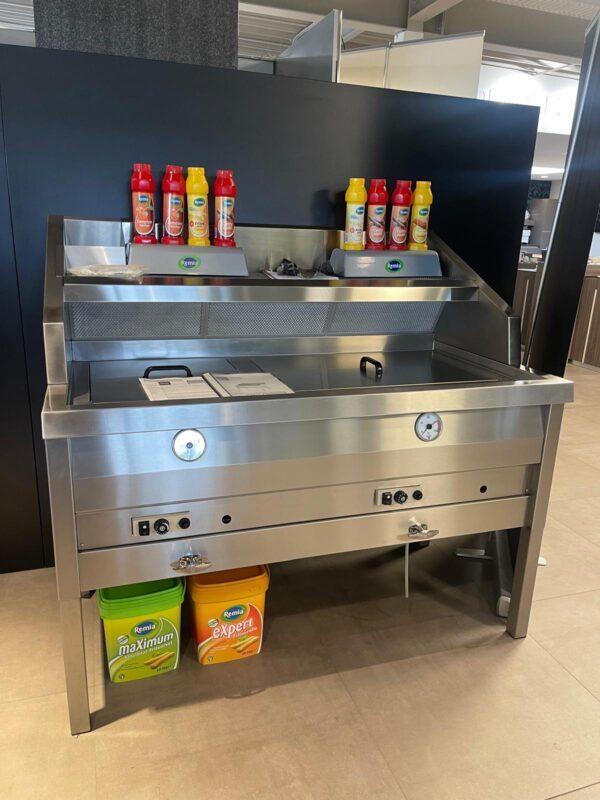 BAKWAND DOLPHIN VISBAKWAND VISBAKOVEN PAN-2X70X40, Zakelijke goederen, Horeca | Keukenapparatuur, Nieuw in verpakking