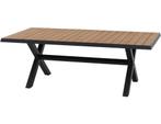 Siena Garden Tirana Dining Tisch 200x100cm Aluminium/Teak -, Ophalen of Verzenden, Nieuw