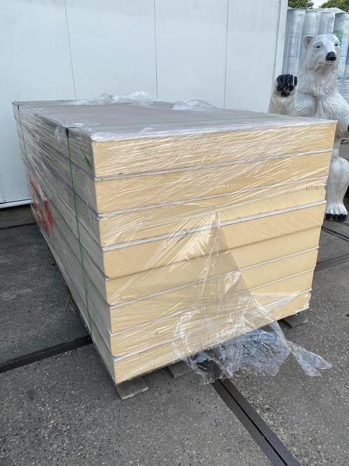 Prijsvoordeel! PIR-Gips 12,5mm Gips |160mm PIR| 1200x2600mm, Doe-het-zelf en Verbouw, Isolatie en Afdichting, 12 cm of meer, 15 m² of meer