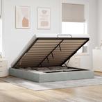 vidaXL Ottoman bedframe zonder matras 160x200 cm fluweel, Huis en Inrichting, Slaapkamer | Bedden, Verzenden, 200 cm, 160 cm, Nieuw