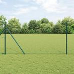 vidaXL Hexagon Schutting Groen 1x100 m Staal, Verzenden, Nieuw