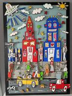 James Rizzi (1950-2011) - Movin’up / H103cm Magnetic 3D