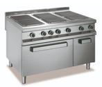 Elektrisch fornuis | staand model | 6 kookplaten incl oven, Verzenden, Nieuw in verpakking