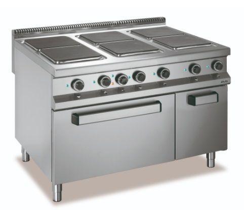 Elektrisch fornuis | staand model | 6 kookplaten incl oven, Zakelijke goederen, Horeca | Keukenapparatuur, Nieuw in verpakking