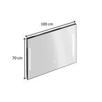 Badkamerspiegel met Verlichting Xenz Pacengo 100x70 cm, Ophalen of Verzenden, Nieuw