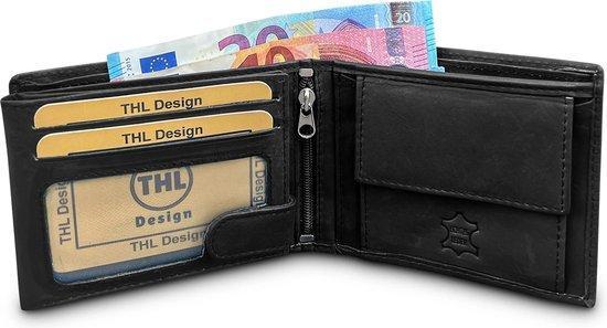 THL Design  Portemonnee Heren  Billfold  Heren Portemonnee, Sieraden, Tassen en Uiterlijk, Portemonnees, Zwart, Nieuw, Overige merken