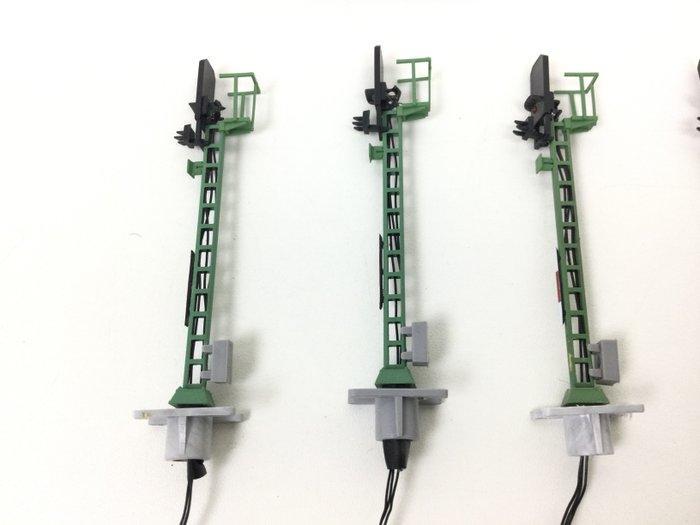 Viessmann H0 - 4011 - Signalen (5) - Vijf Led lichtseinen, Hobby en Vrije tijd, Modeltreinen | H0