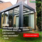 Cube Veranda: Strakke en Moderne Overkapping voor jouw Tuin, Tuin en Terras, Nieuw, Veranda