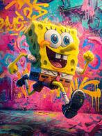 Shayer - SpongeBob – The Urban Splash Run - XL - 60x80cm -, Cd's en Dvd's, Nieuw in verpakking