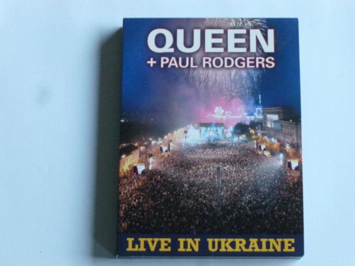 Queen + Paul Rodgers - Live in Ukraine (2 CD + DVD), Cd's en Dvd's, Cd's | Rock, Zo goed als nieuw, Verzenden