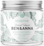 BEN & ANNA NATURAL TOOTHPASTE SENSITIVE TANDPASTA POT 100 ML, Sieraden, Tassen en Uiterlijk, Verzenden, Nieuw