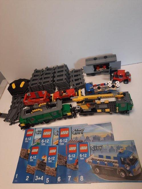 Lego Set - 7898 - City - Cargo Train, Kinderen en Baby's, Speelgoed | Duplo en Lego