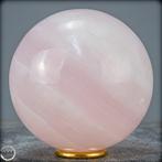 Natuurlijke mangaan roze calciet kristallen bol, hoog