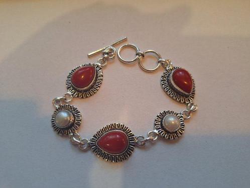 Zonder Minimumprijs - Armband Zilver - parel- en, Sieraden, Tassen en Uiterlijk, Armbanden