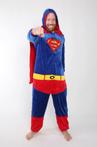 Onesie Superman pak kind kostuum cape Supergirl 128-134 Supe
