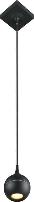 Lucide FAVORI - Hanglamp Badkamer - 1xGU10 - IP44 - Zwart, Ophalen of Verzenden, Zo goed als nieuw