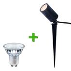 Tuinspot Napels + LED spot GU10 Philips CorePro | 3.5 watt |, Tuin en Terras, Buitenverlichting, Verzenden, Minder dan 50 watt